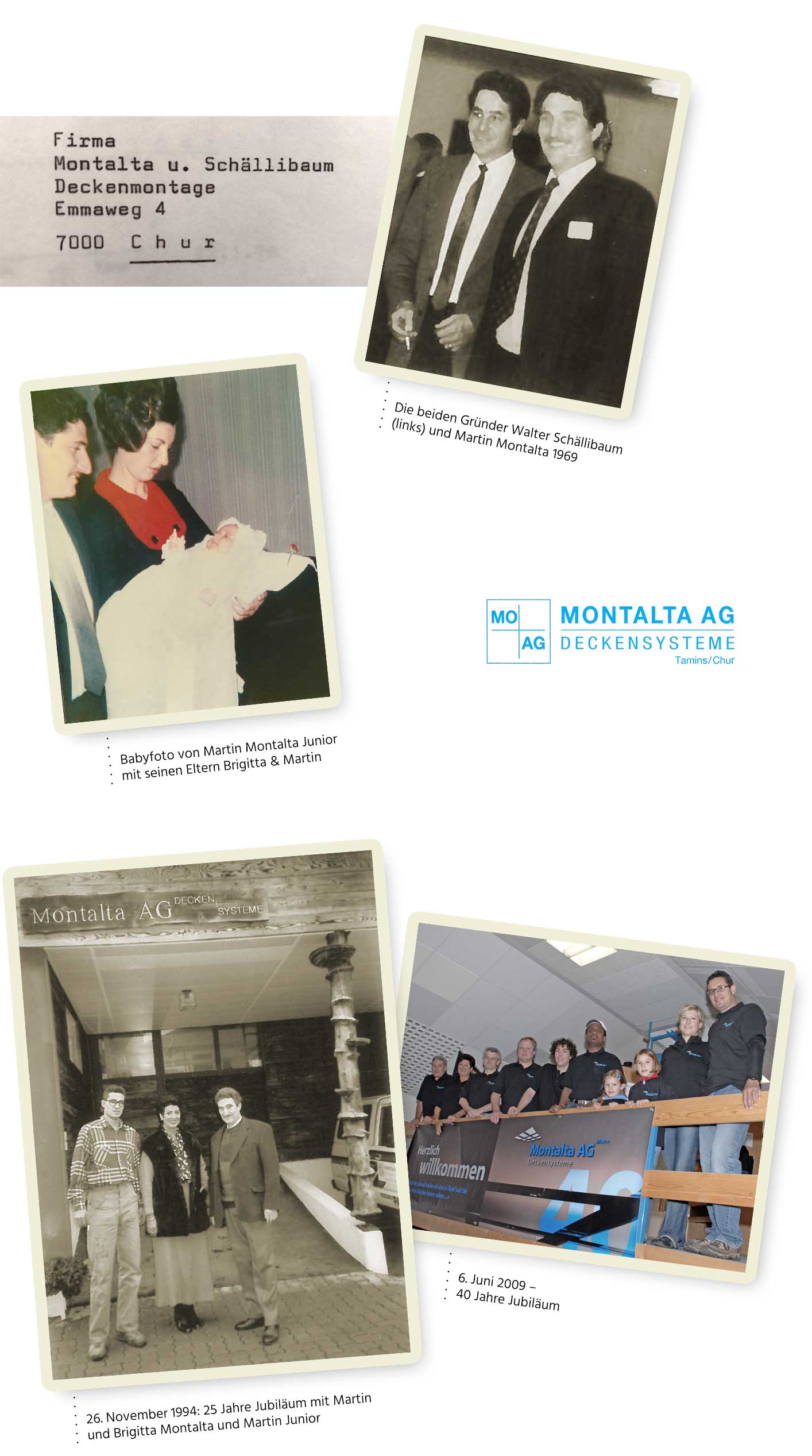Montalta AG – Geschichte